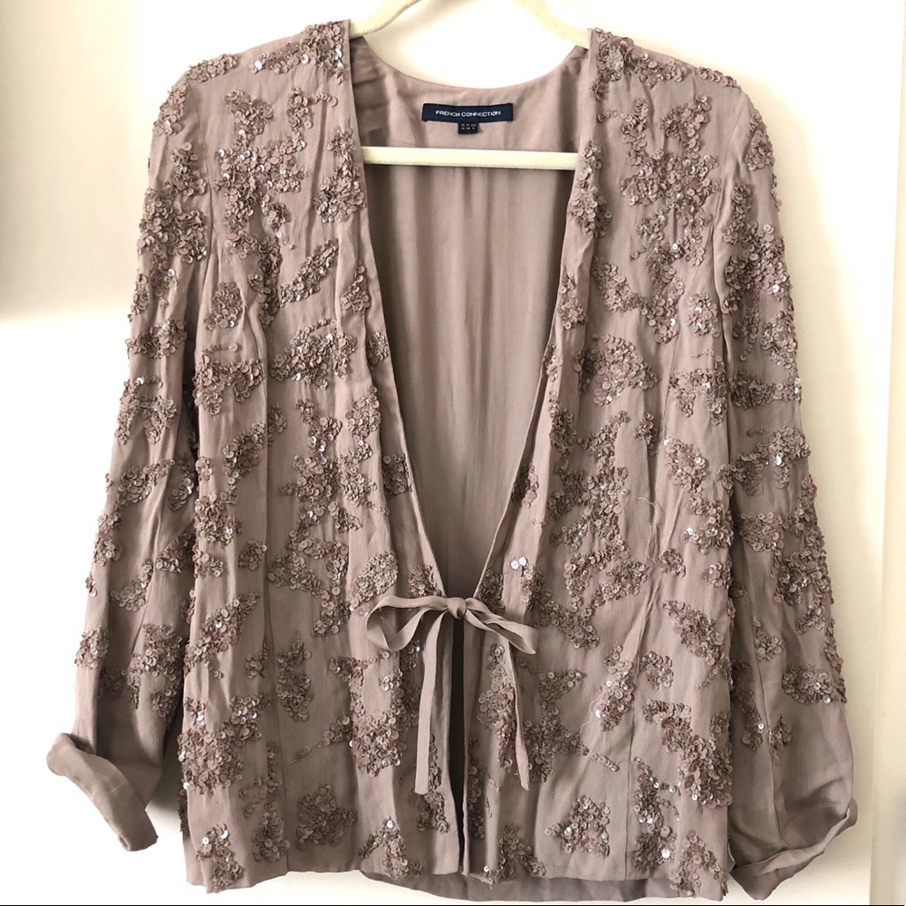 French Connection Sequined Blazer - image 1